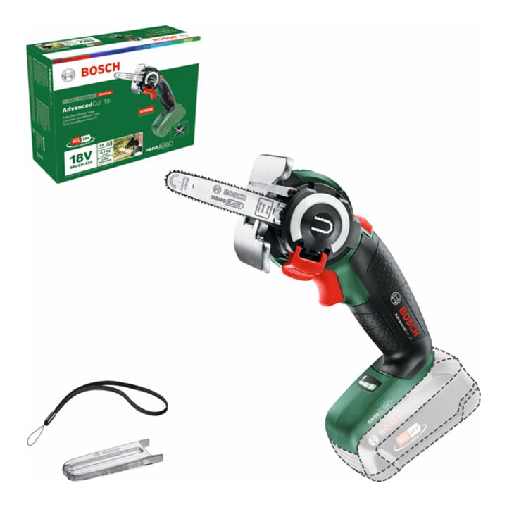 Bosch AdvancedCut 18 accuzaag met NanoBlade-technologie