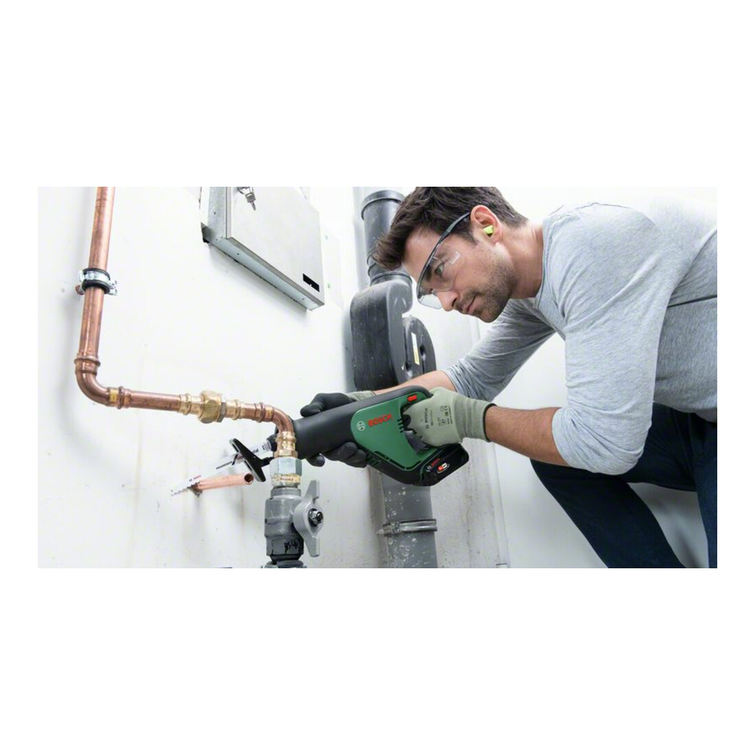 Bosch AdvancedRecip 18 accupreciprozaag met 1x zaagblad