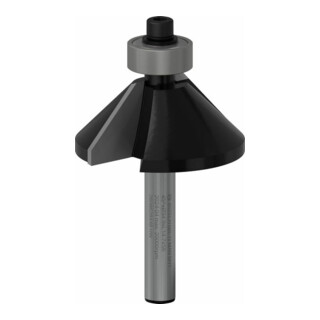 Bosch afkant/vlakfrees 6 mm D1 34,9 mm B 11,1 mm L 14,6 mm G 56 mm 45°