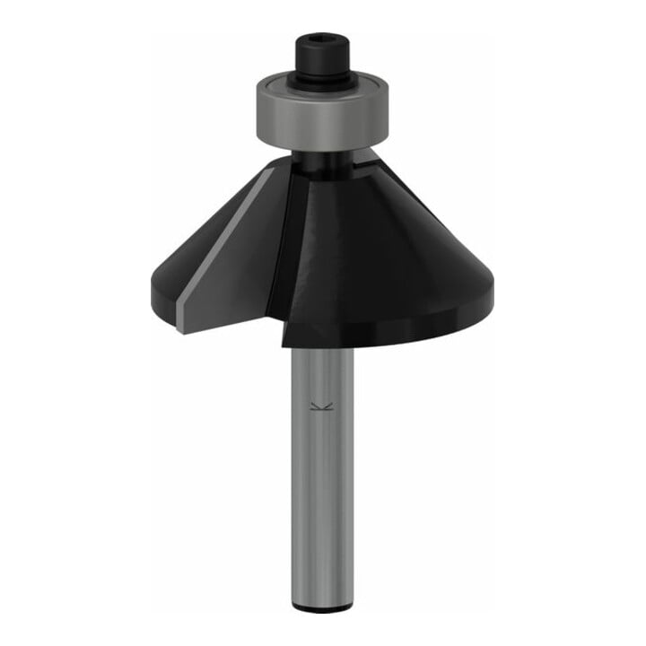Bosch afkant/vlakfrees 6 mm D1 34,9 mm B 11,1 mm L 14,6 mm G 56 mm 45°