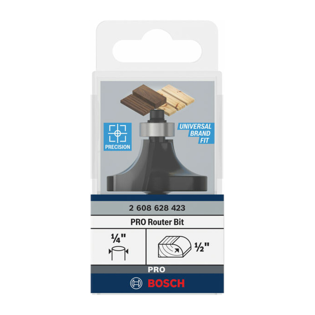 Bosch afrondfrees 1/4"