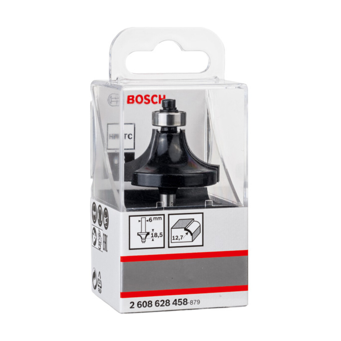 Bosch afrondfrees 6 mm R1 12,7 mm D 38,1 mm L 18,6 mm G 60 mm