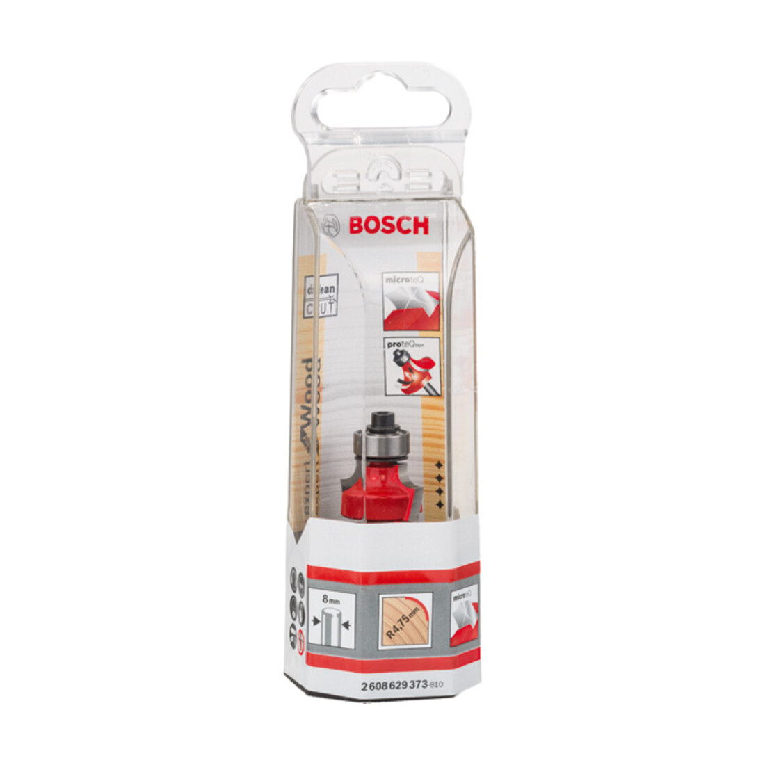 Bosch afrondfrees Expert for Wood 8 mm D 22,2 mm R1 4,75 mm L 13,2 mm G 55 mm