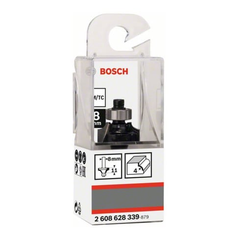 Bosch afrondfrees Standard for Wood 8 mm R1 4 mm L 10,5 mm G 53 mm