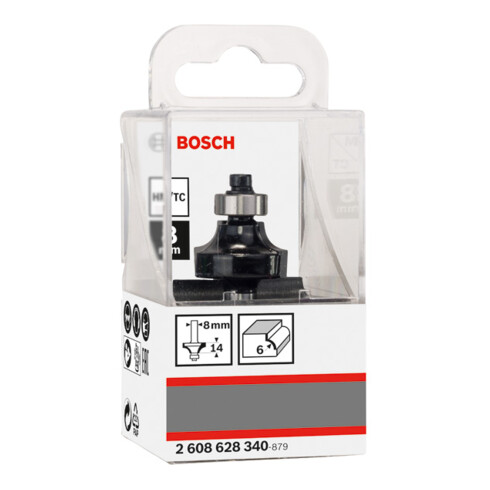 Bosch afrondfrees Standard for Wood 8 mm R1 6 mm L 13,2 mm G 53 mm