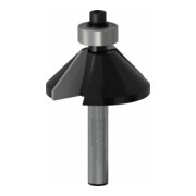 Bosch afschuin-/inloopfrees 1/4", D1 34,9 mm B 13 mm L 14,6 mm G 56 mm 45°
