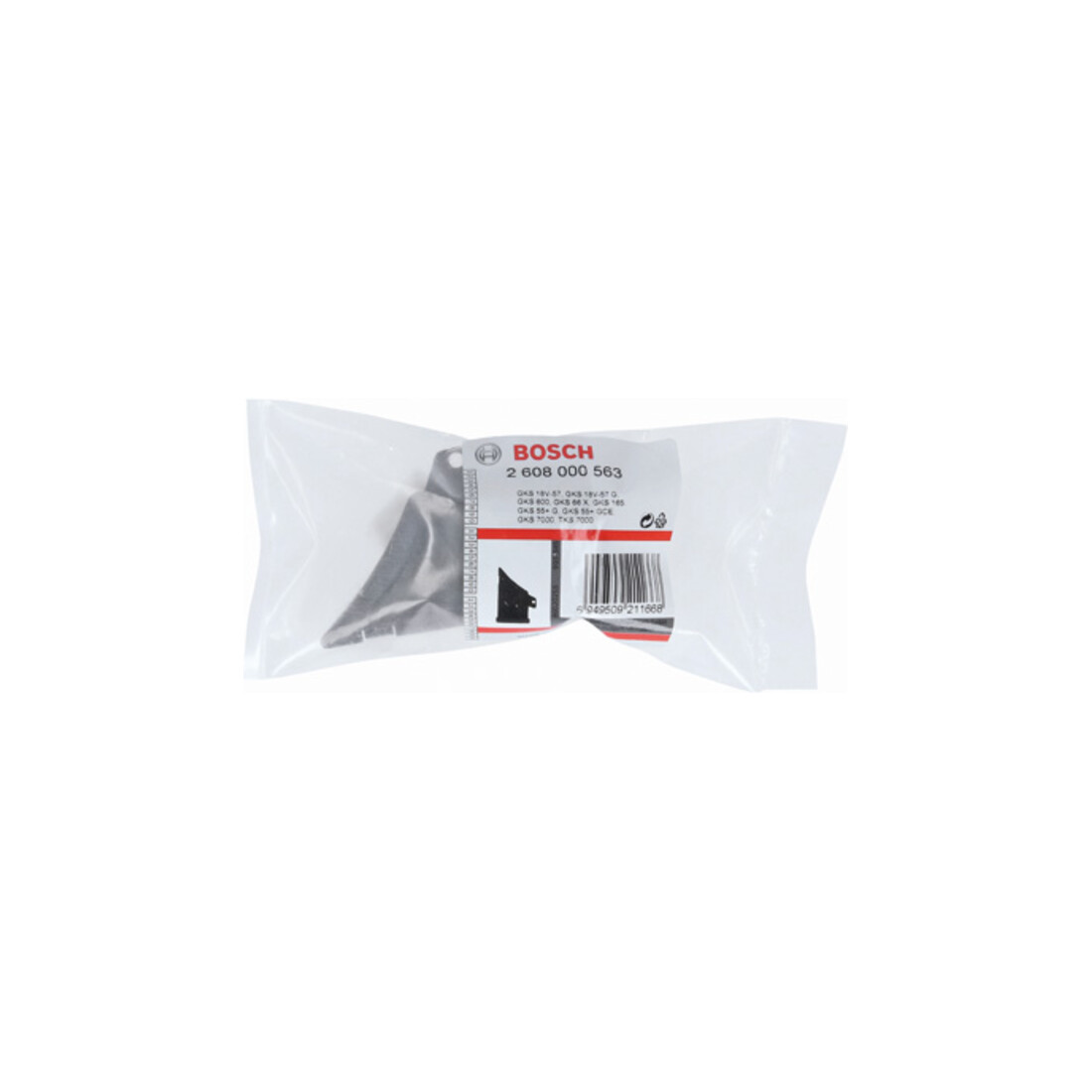 Bosch afzuigadapter voor handcirkelzagen