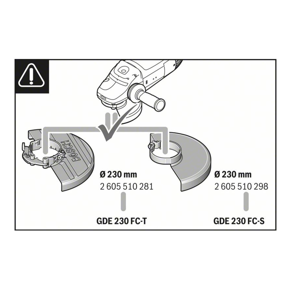 Bosch afzuigkap Full Cover GDE 230 FC-T systeemaccessoires