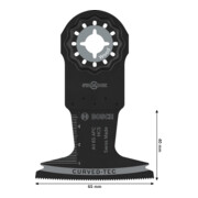 Bosch AII 65 APC Holz Tauchsägeblatt, Starlock, 65 x 40 mm, TU25-5