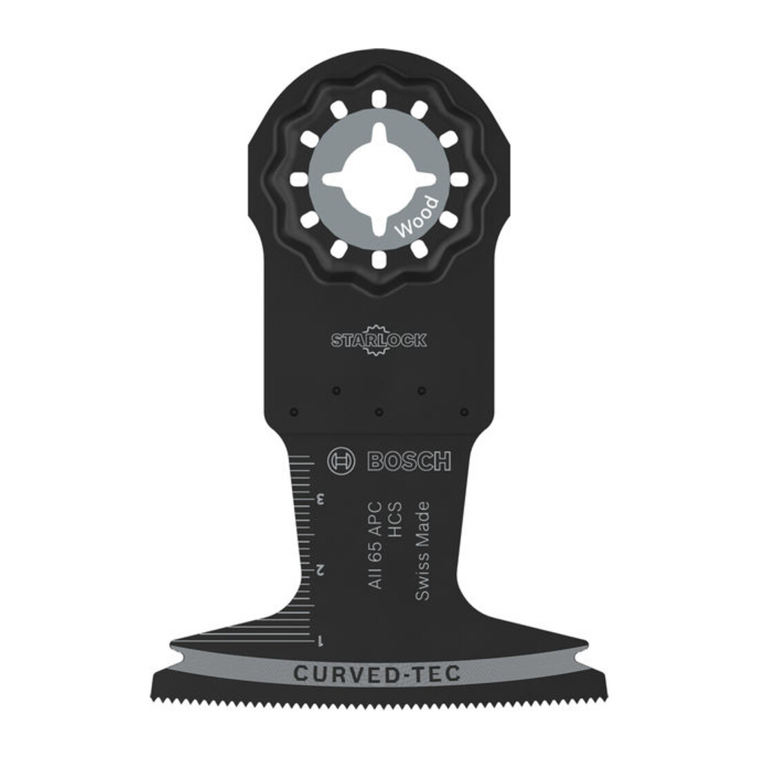 Bosch AII 65 APC Hout invalzaagblad, Starlock, 65 x 40 mm