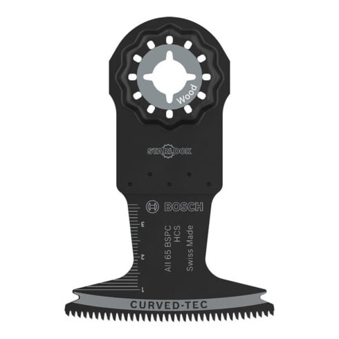 Bosch AII 65 BSPC hout invalzaagblad, Starlock, 65 x 40 mm, 10-dlg.