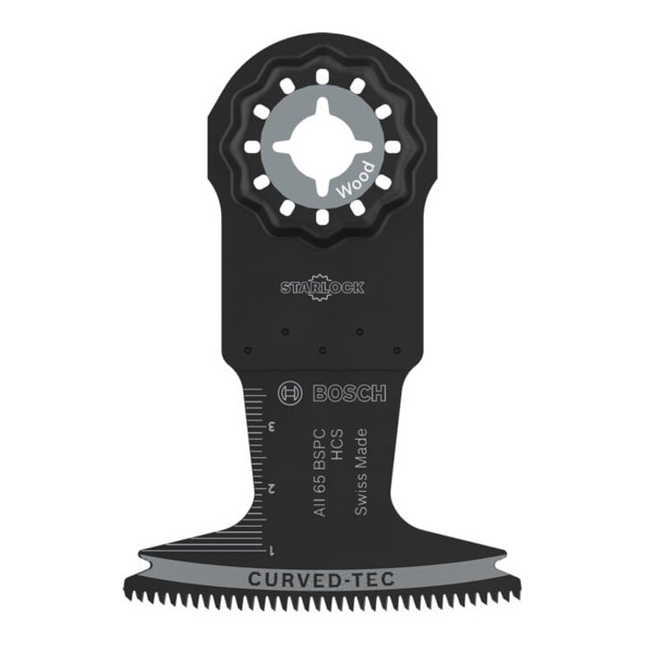 Bosch AII 65 BSPC hout invalzaagblad, Starlock, 65 x 40 mm, 10-dlg.