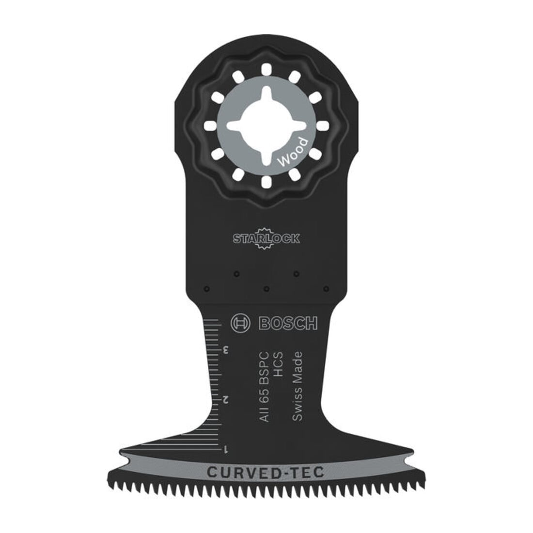 Bosch AII 65 BSPC Hout invalzaagblad, Starlock, 65 x 40 mm