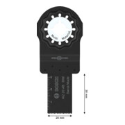 Bosch AIZ 20 AB Lama per sega a immersione Multi Materiale, Starlock, 20 x 30 mm, 5 pezzi-5