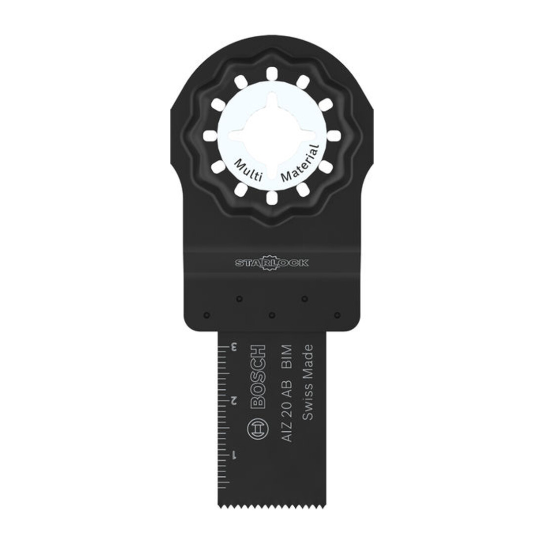 Bosch AIZ 20 AB Lama per sega a immersione Multi Materiale, Starlock, 20 x 30 mm, 5 pezzi