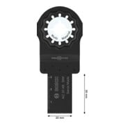 Bosch AIZ 20 AB Multi Material Tauchsägeblatt, Starlock, 20 x 30 mm-5