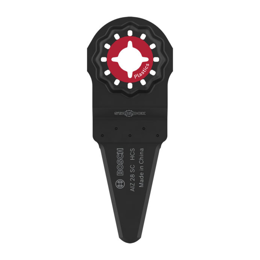 Bosch AIZ 28 SC kunststof snijder, Starlock, 28 x 40 mm, 10-dlg.