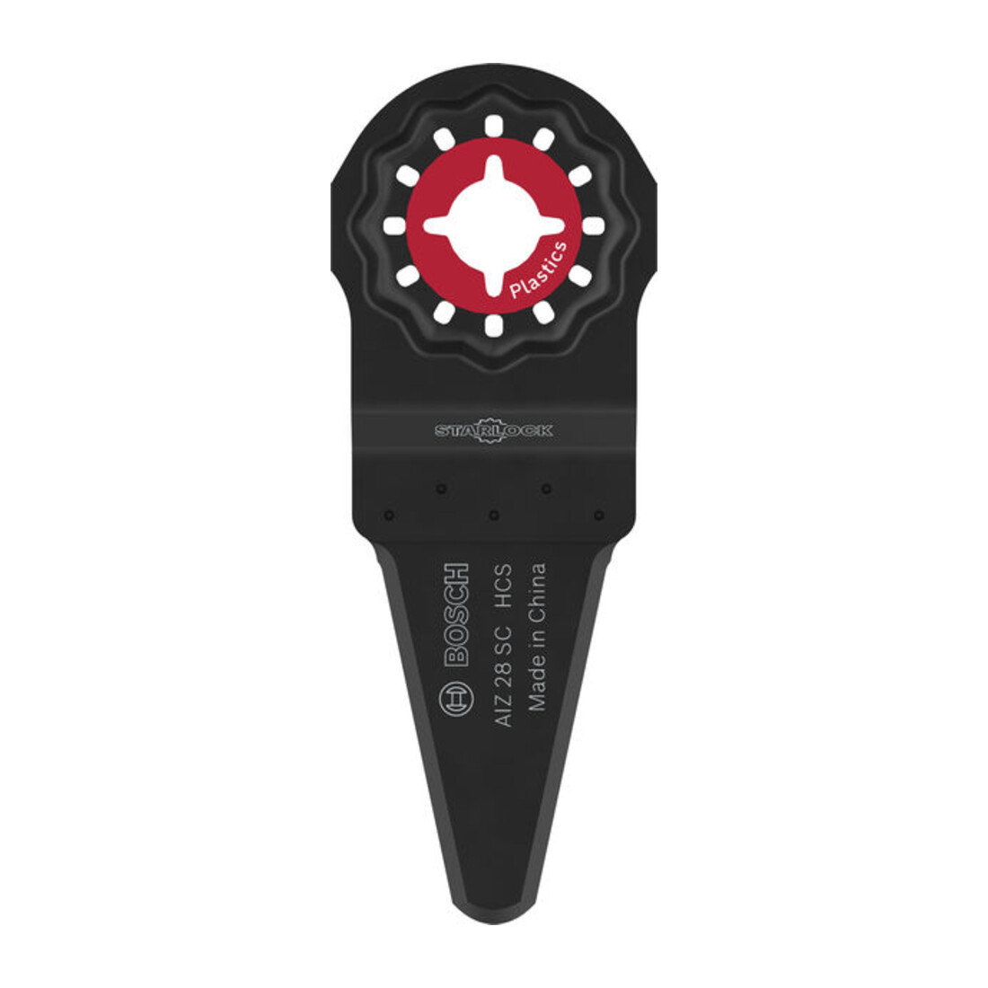 Bosch AIZ 28 SC lama per plastica, Starlock, 28 x 40 mm, TU25