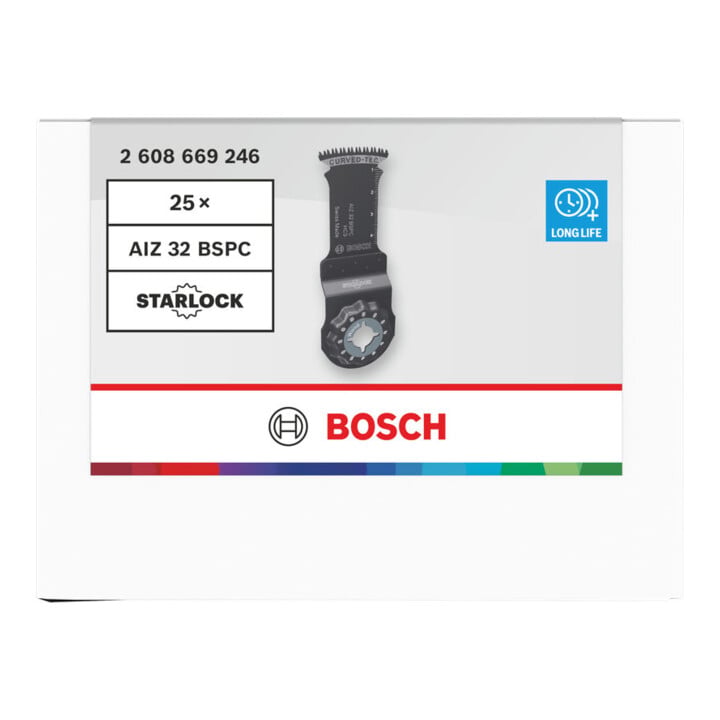 Bosch AIZ 32 BSPC Holz Tauchsägeblatt, Starlock, 32 x 50 mm, TU25