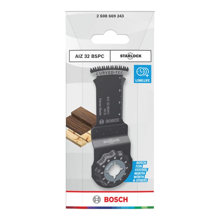 Bosch AIZ 32 BSPC hout duikzaagblad, Starlock, 32 x 50 mm
