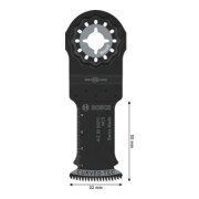 Bosch AIZ 32 BSPC Lama per sega a immersione legno, Starlock, 32 x 50 mm, 5 pezzi-5