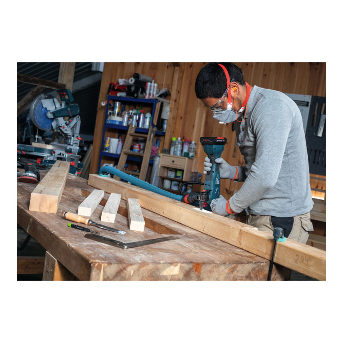 Bosch AIZ 32 EPC Lama da sega a immersione per legno, Starlock, 32 x 60 mm