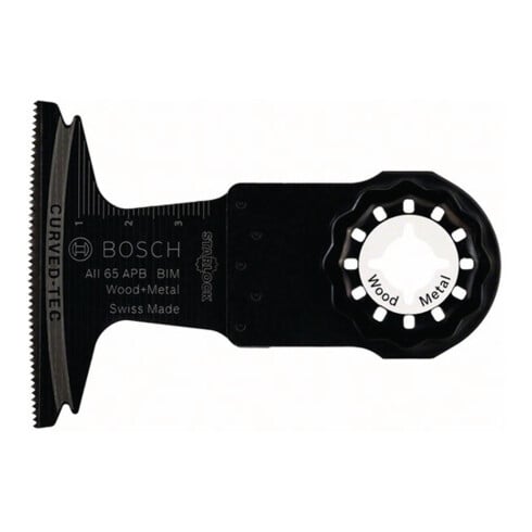 Bosch AIZ 65 BB Wood and Nails invalzaagblad, BIM, 40 x 65 mm