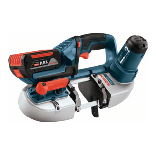 Bosch Akku-Bandsäge GCB 18 V-LI Solo Version L-BOXX