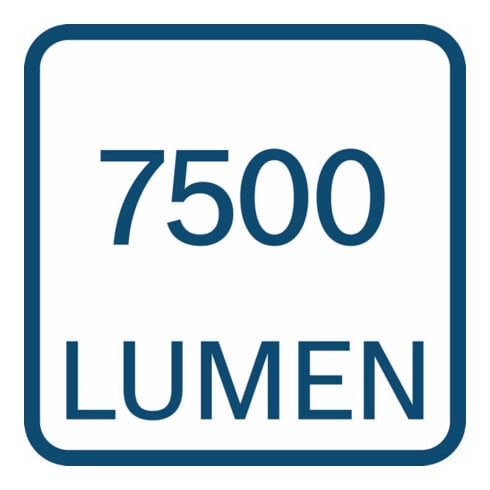 Bosch Akku-Bauleuchte GLA 18VH-7500 + Kaltgerätekabel