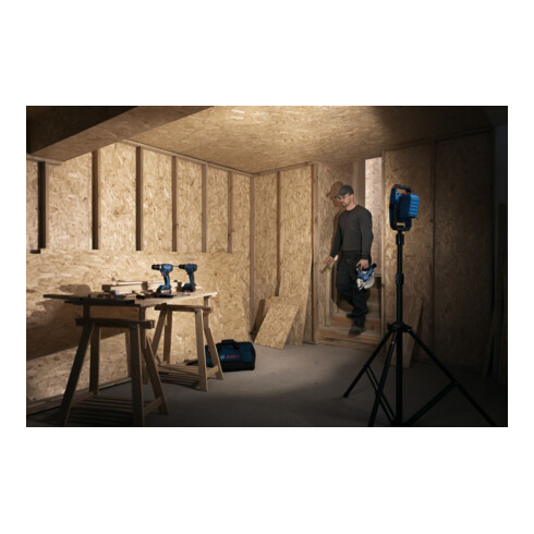 Bosch Akku-Bauleuchte GLI18V-3000
