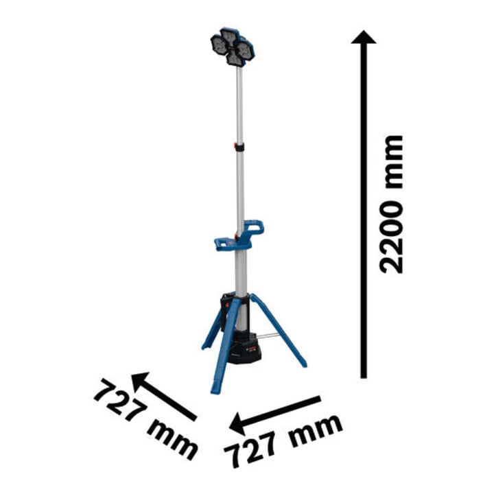 Bosch Akku-Bauleuchte GLT18V-5000