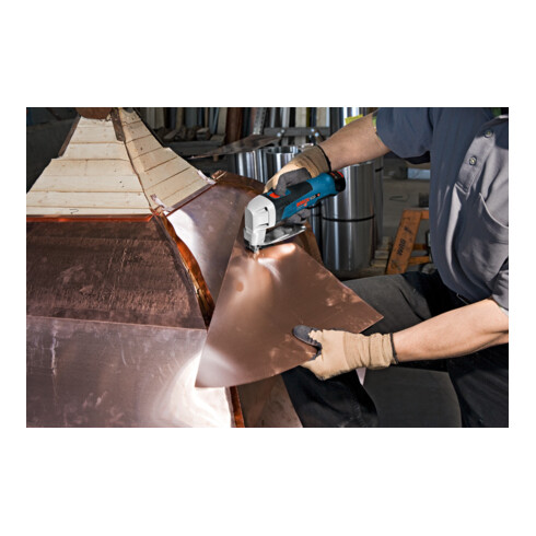 Bosch Akku-Blechschere GSC 12V-13 Solo Version L-BOXX