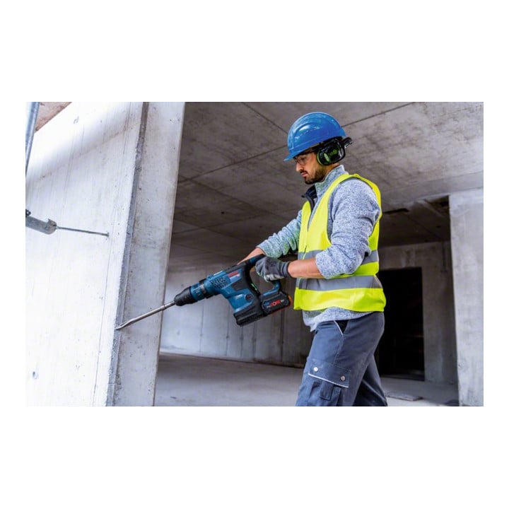 Bosch Akku-Bohrhammer BITURBO mit SDS max GBH 18V-36 C, Solo Version, Handwerkerkoffer