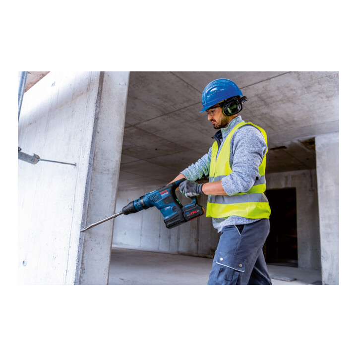 Bosch Akku-Bohrhammer BITURBO mit SDS max GBH 18V-36 C, Solo Version, Handwerkerkoffer