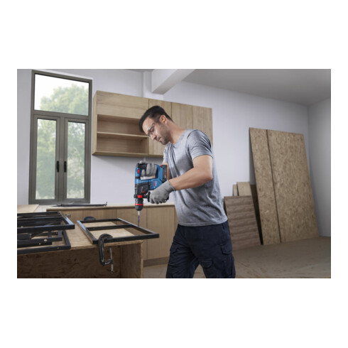 Bosch Akku-Bohrhammer mit ONECHUCK GBH 18V-18 X in L-BOXX