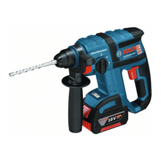 Bosch Akku-Bohrhammer mit SDS plus GBH 18 V-EC mit 2 x 5,0 Ah Li-Ion Akku L-BOXX