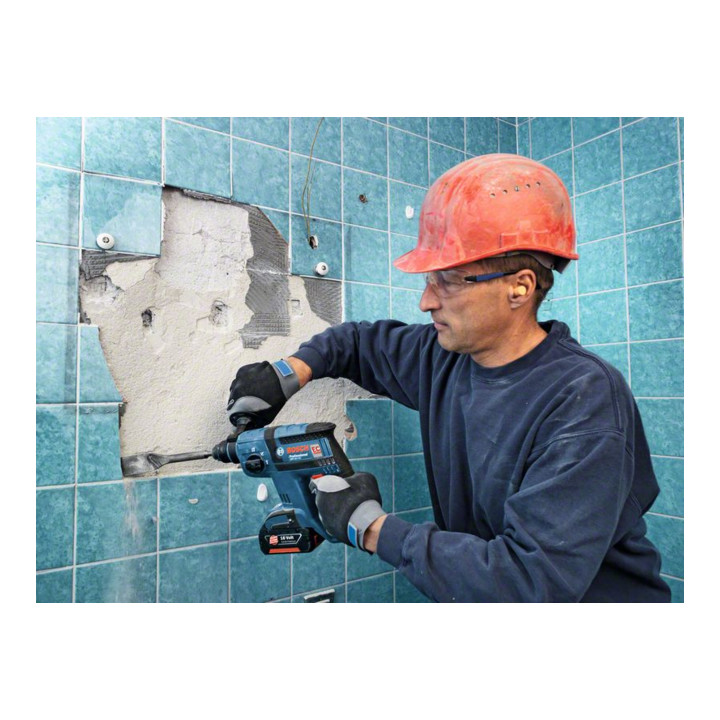 Bosch Akku-Bohrhammer mit SDS plus GBH 18 V-EC Solo Version