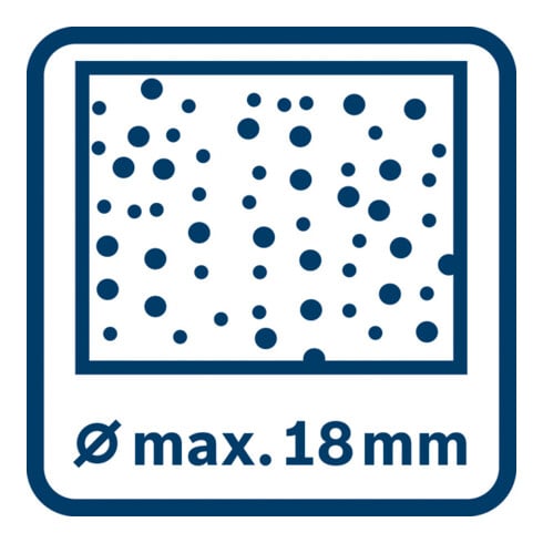 Bosch Akku-Bohrhammer mit SDS plus GBH 18V-18, 2 x Akku GBA 18V 2.0Ah,Handwerkerkoffer
