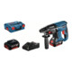 Bosch Akku-Bohrhammer mit SDS plus GBH 18V-20 mit 2 x 4,0 Ah Li-Ion Akku L-BOXX-2