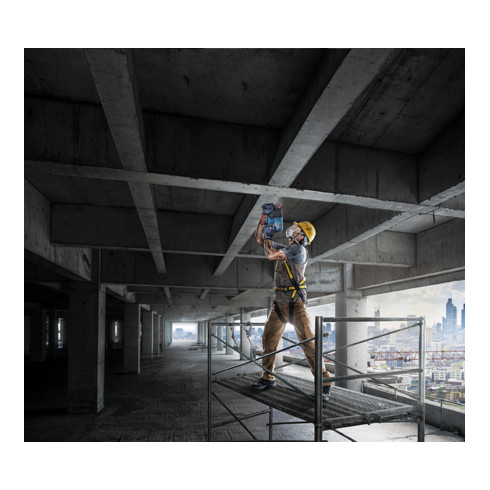 Bosch Akku-Bohrhammer mit SDS plus GBH 18V-20 mit 2 x 4,0 Ah Li-Ion Akku L-BOXX
