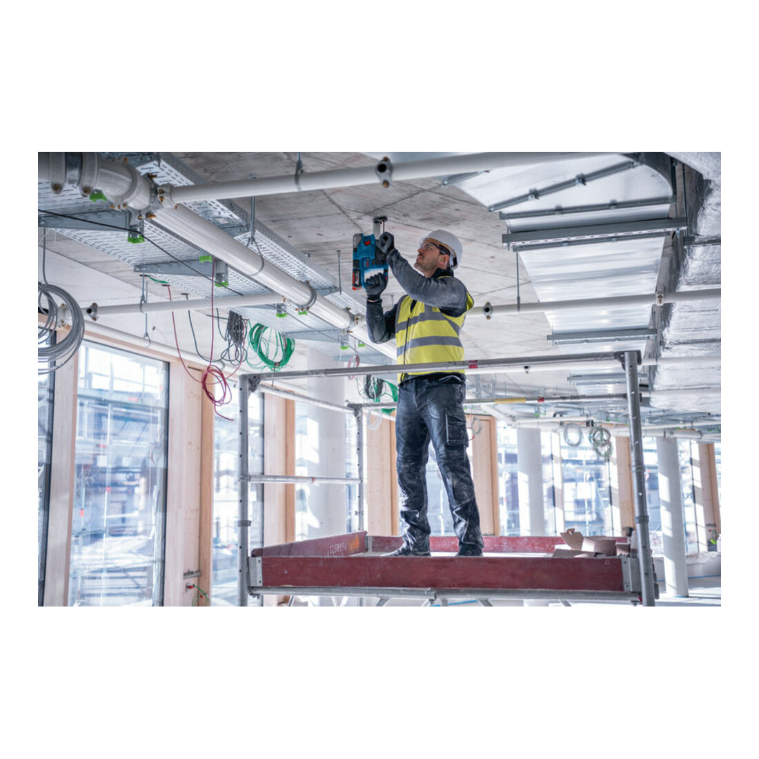 Bosch Akku-Bohrhammer mit SDS plus GBH 18V-22