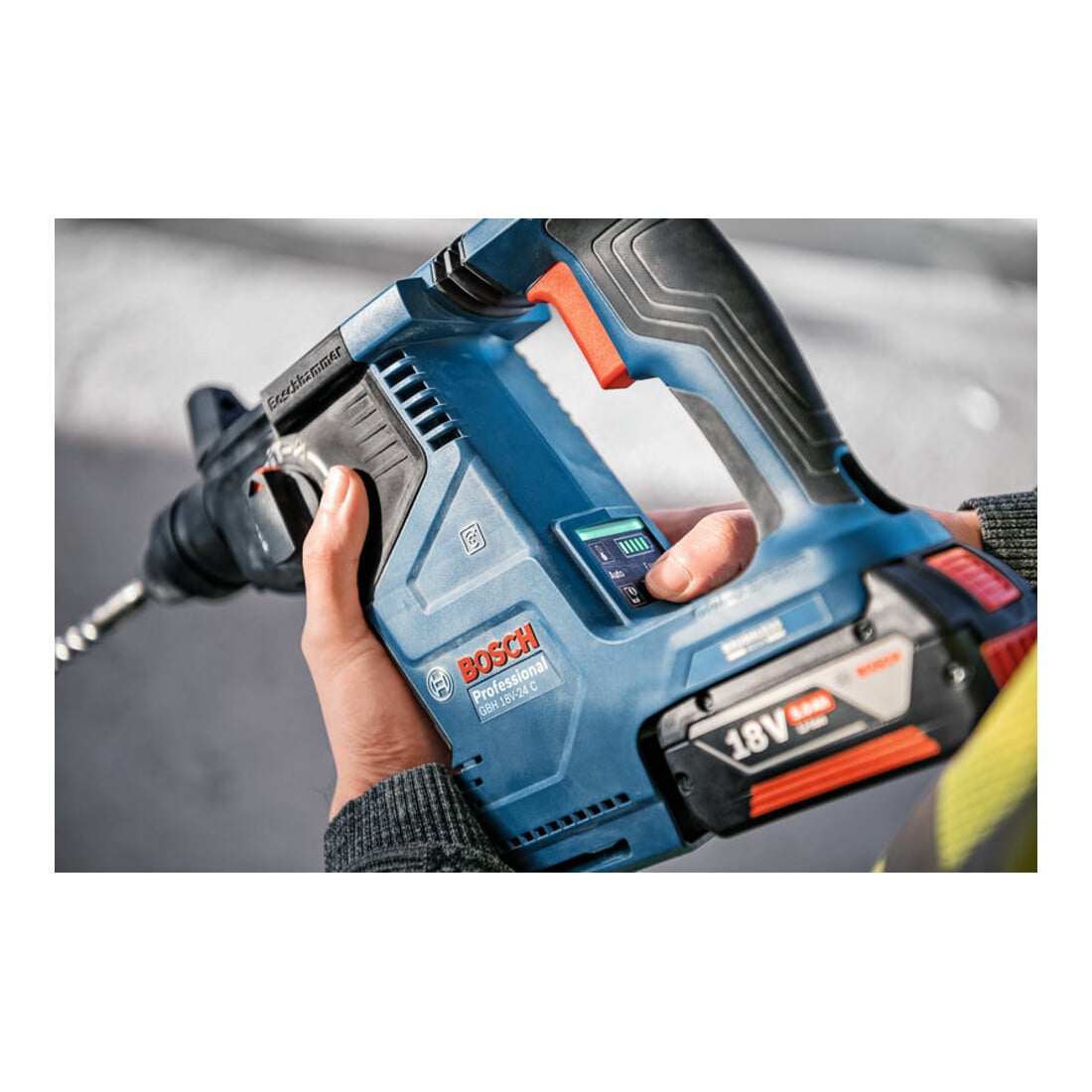 Bosch Akku-Bohrhammer mit SDS plus GBH 18V-24 C