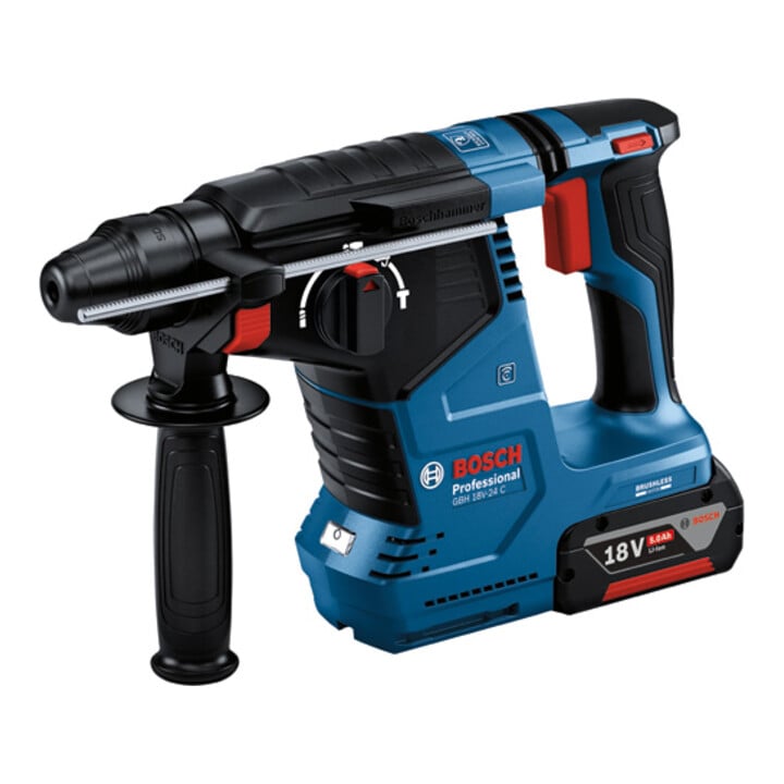 Bosch Akku-Bohrhammer mit SDS plus GBH 18V-24 C mit L-BOXX