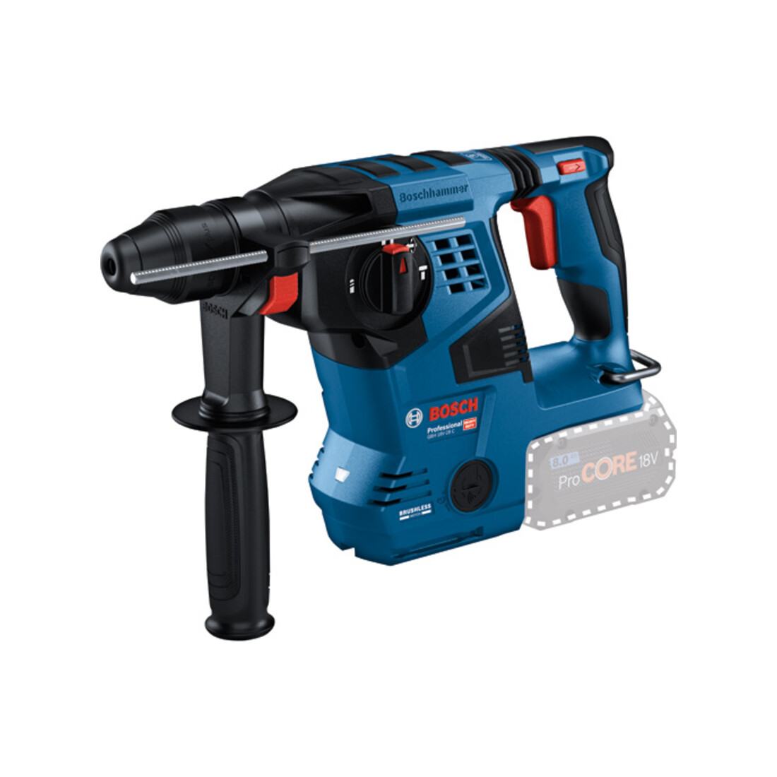Bosch Akku-Bohrhammer mit SDS plus GBH 18V-28 C