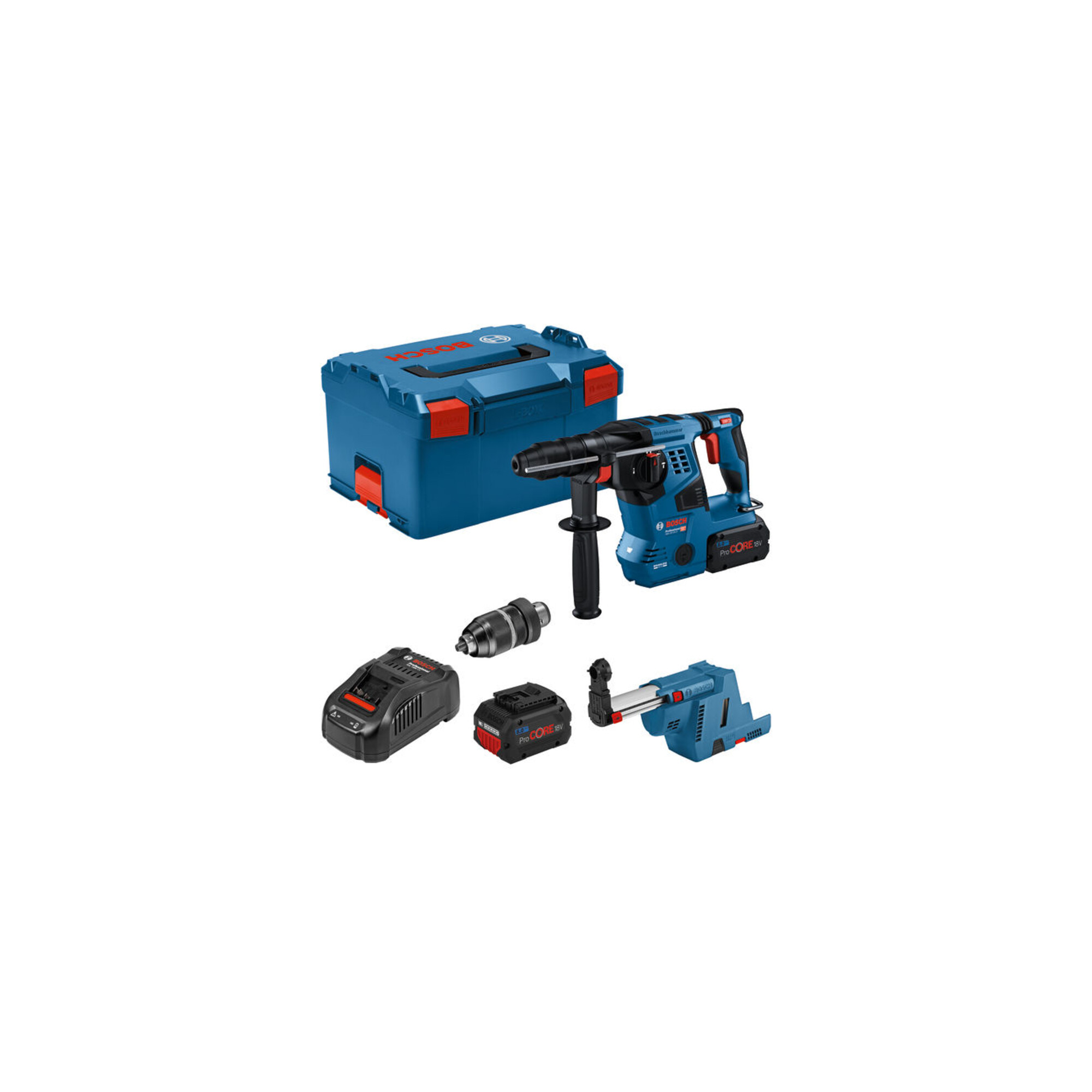 BOSCH Akku-Bohrhammer mit SDS plus GBH 18V-28 CF