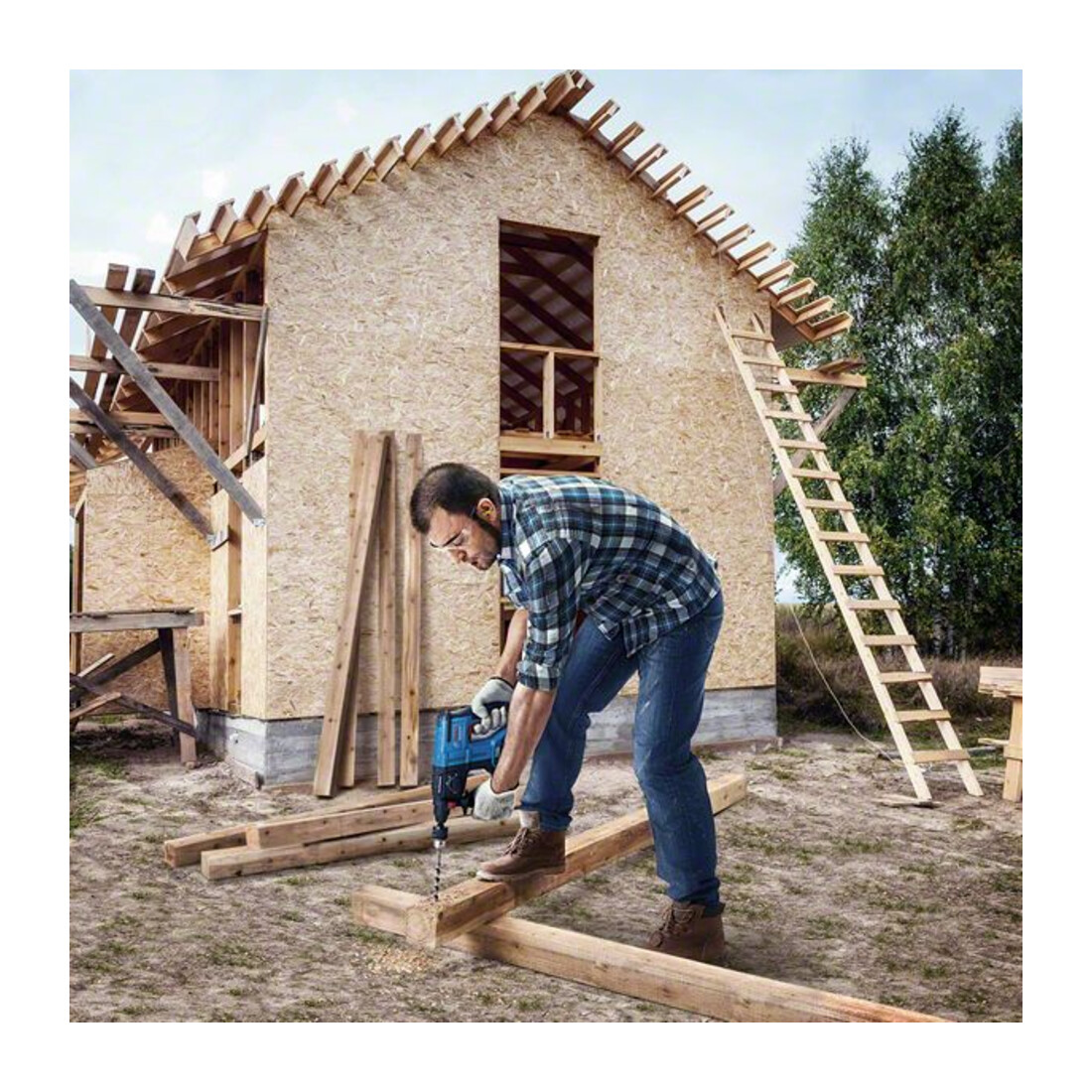 Bosch Akku-Bohrhammer, Typ: GBH18V21