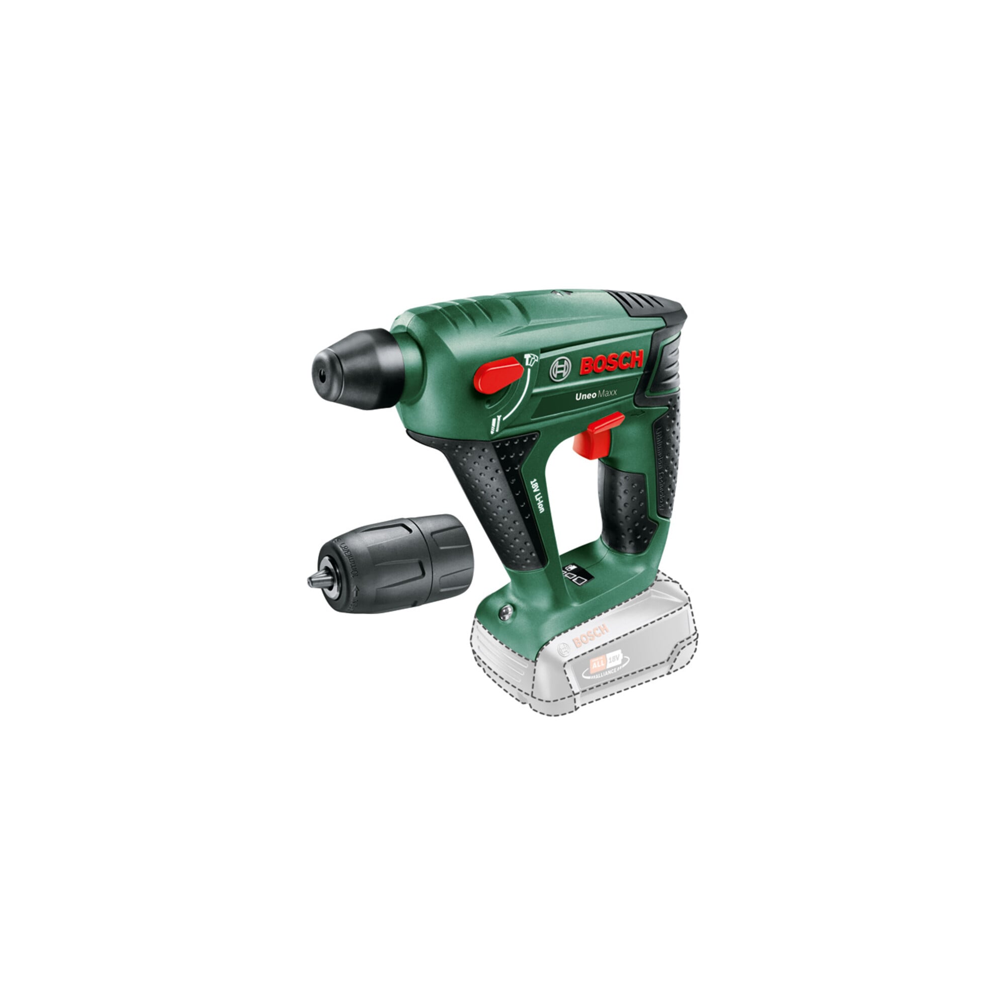 BOSCH Akku-Bohrhammer Uneo Maxx