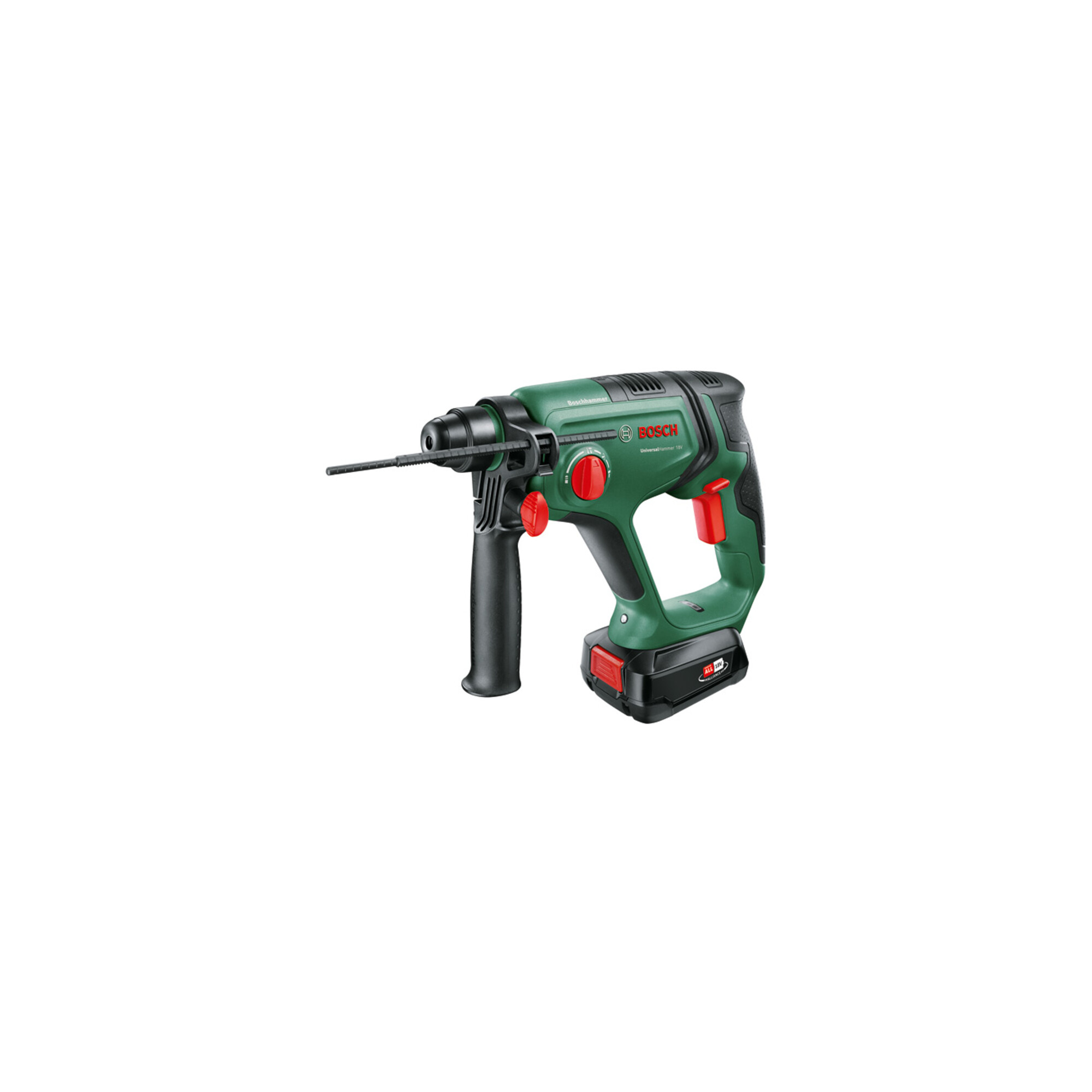 Bosch Akku-Bohrhammer UniversalHammer 18V, 1 Akku PBA 18 V 2.5 Ah, Ladg. u. Koff.