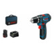 Bosch Akku-Bohrschrauber GSR 12V-15 mit 2 x 2,0 Ah Akku