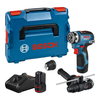 Bosch Akku-Bohrschrauber GSR 12V-35 FC Professional in L-BOXX 102 mit 2x Akku 3.0Ah